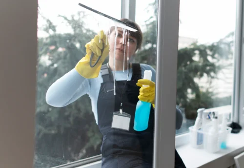 Nettoyage de vitres intérieures et extérieures à Zetting